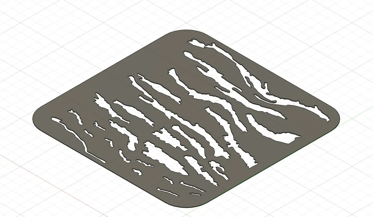 Tiger Stripe Stencilsigint Systems | Download Free Stl Model inside Tiger Stripe Stencil Printable