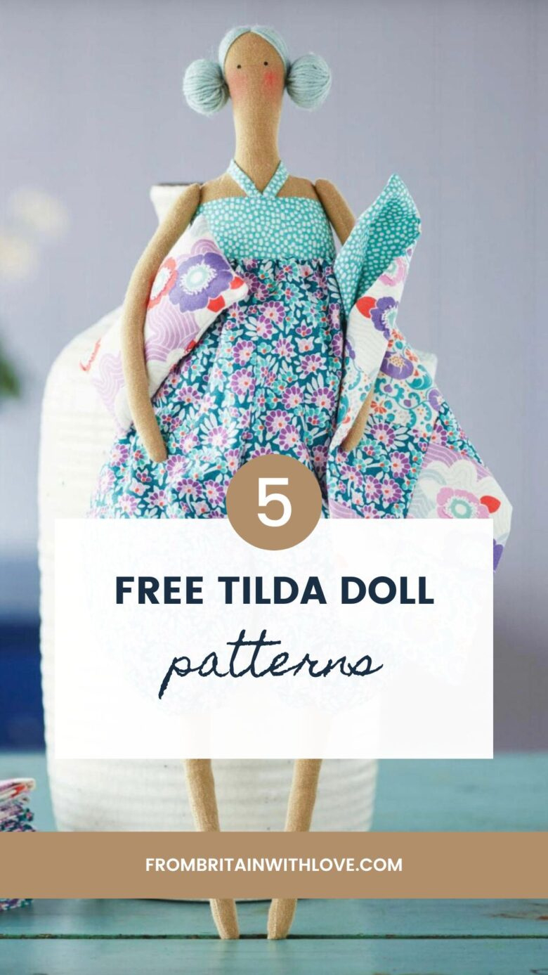 Tilda Doll Patterns 10 Free Downloads - From Britain With Love with Free Printable Tilda Doll Patterns