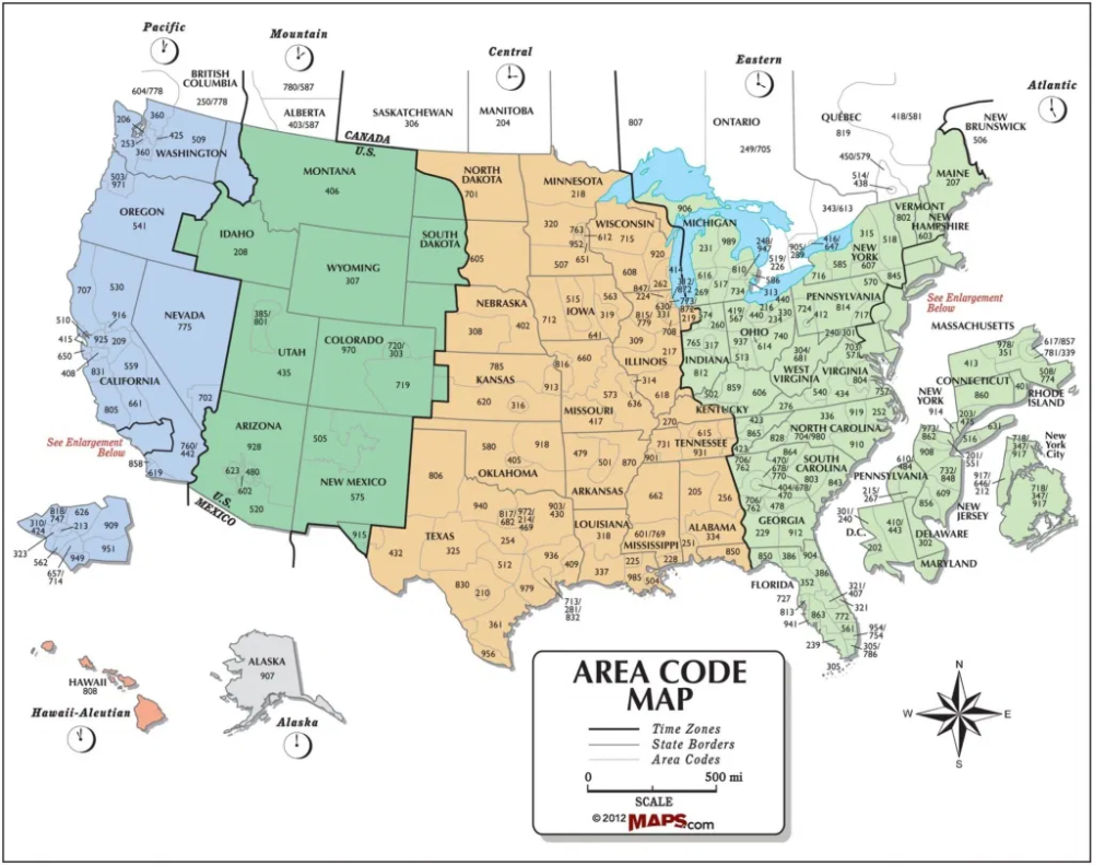 Time Zone Map Of The United States | Large Printable, Colorful within Free Printable Us Time Zone Map With State Names