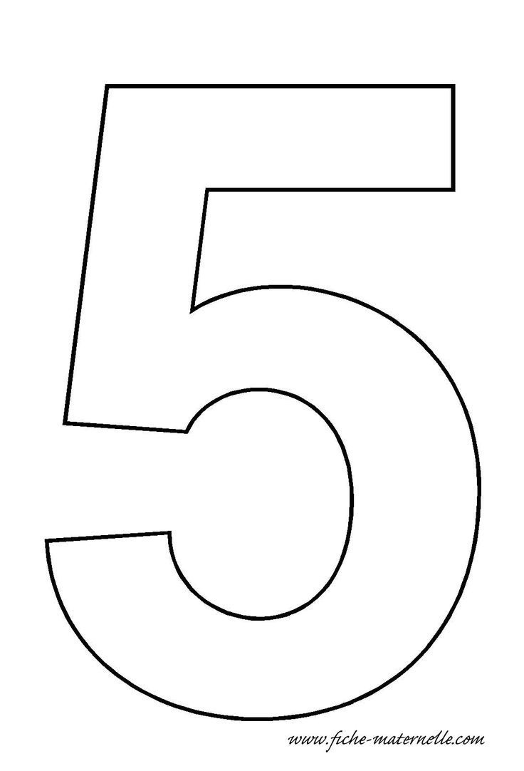 Top 5 Number Template For Printing with regard to Number Cake Stencils Printable