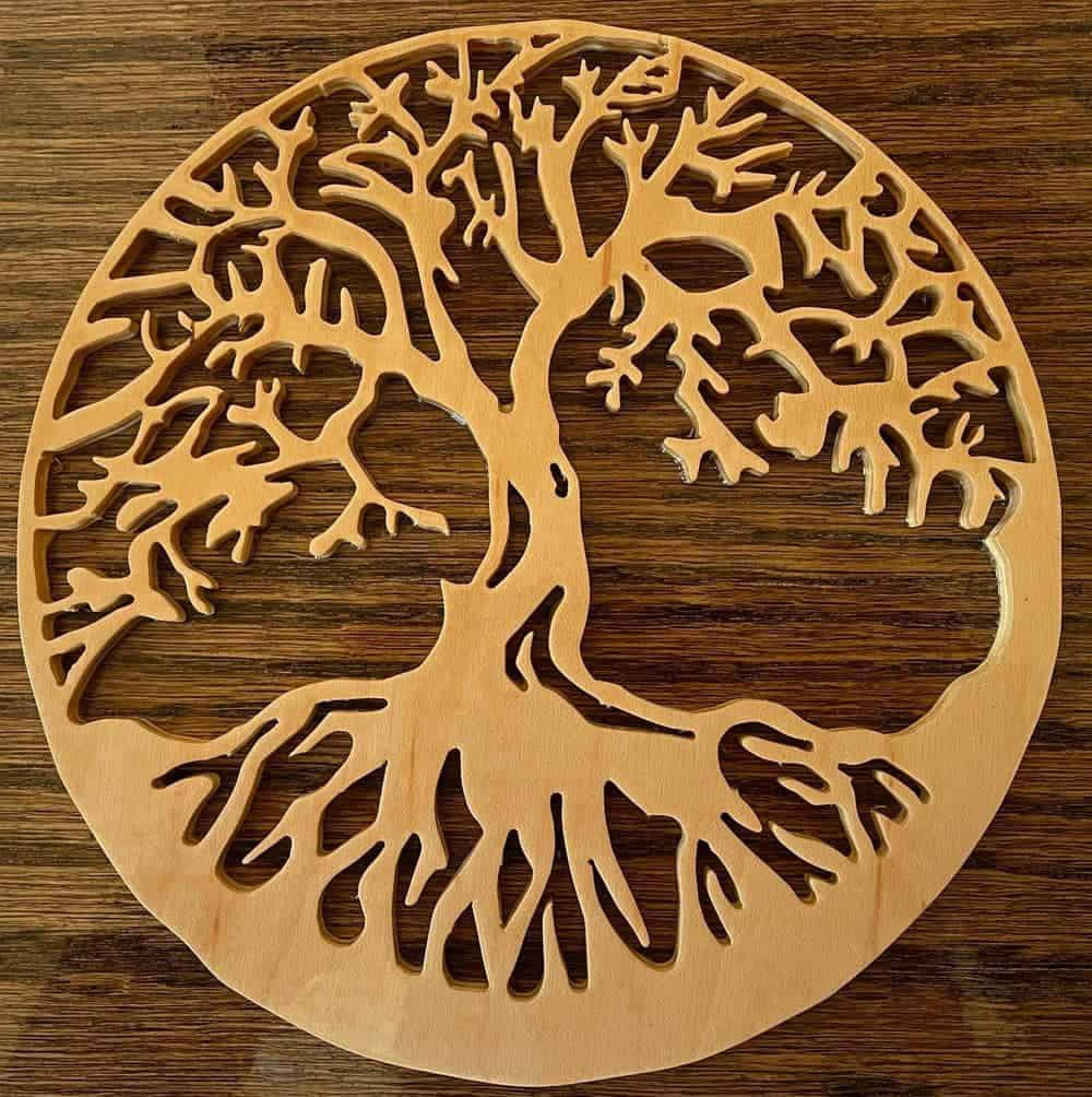Tree Of Life - Canadian Woodworking with regard to Printable Free Scroll Saw Patterns