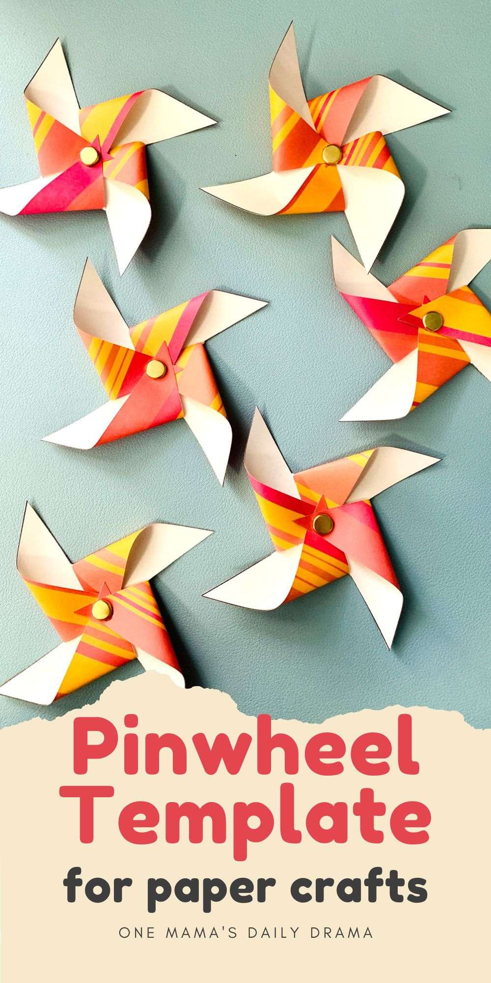 Use This Pinwheel Template For Classic And Mini Crafting intended for Easy Printable Pinwheel Pattern