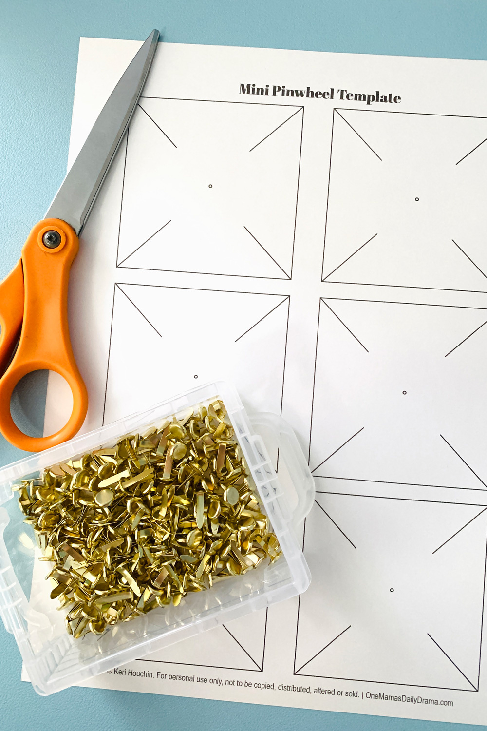 Use This Pinwheel Template For Classic And Mini Crafting within Easy Printable Pinwheel Pattern