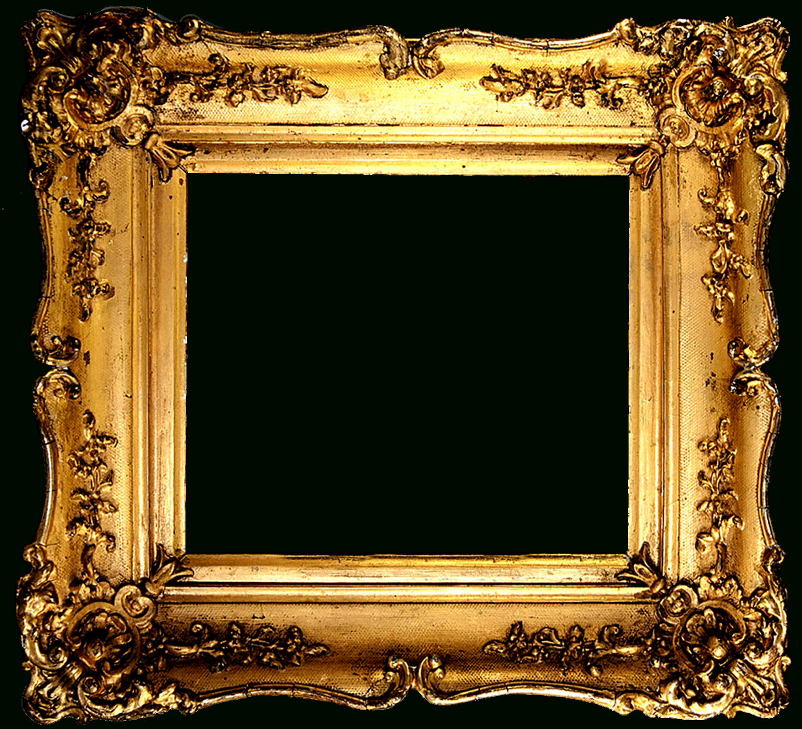 Vintage Gold Gilded Frames Free Printables! inside Free Printable Frames