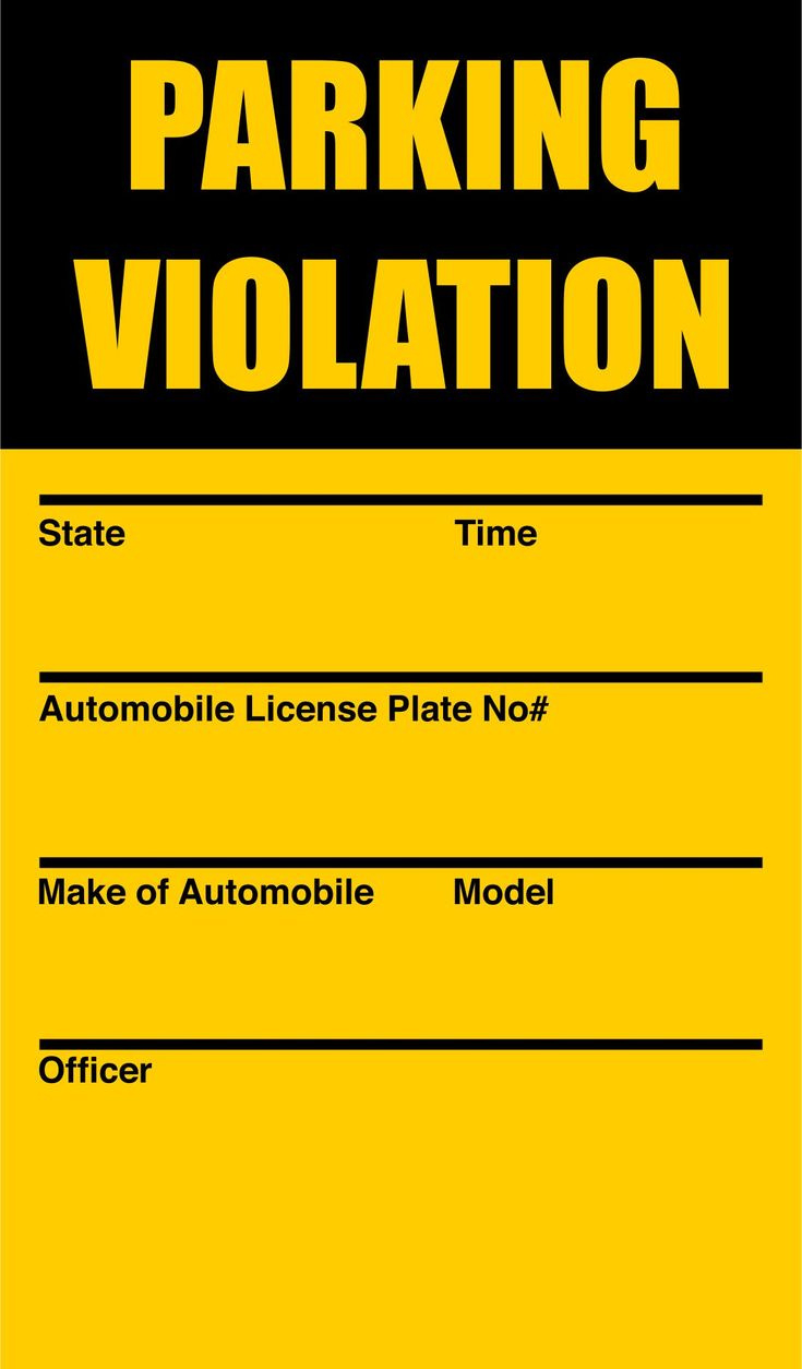 Violation Tickets - 10 Free Pdf Printables | Printablee intended for Printable Fake Parking Tickets Free