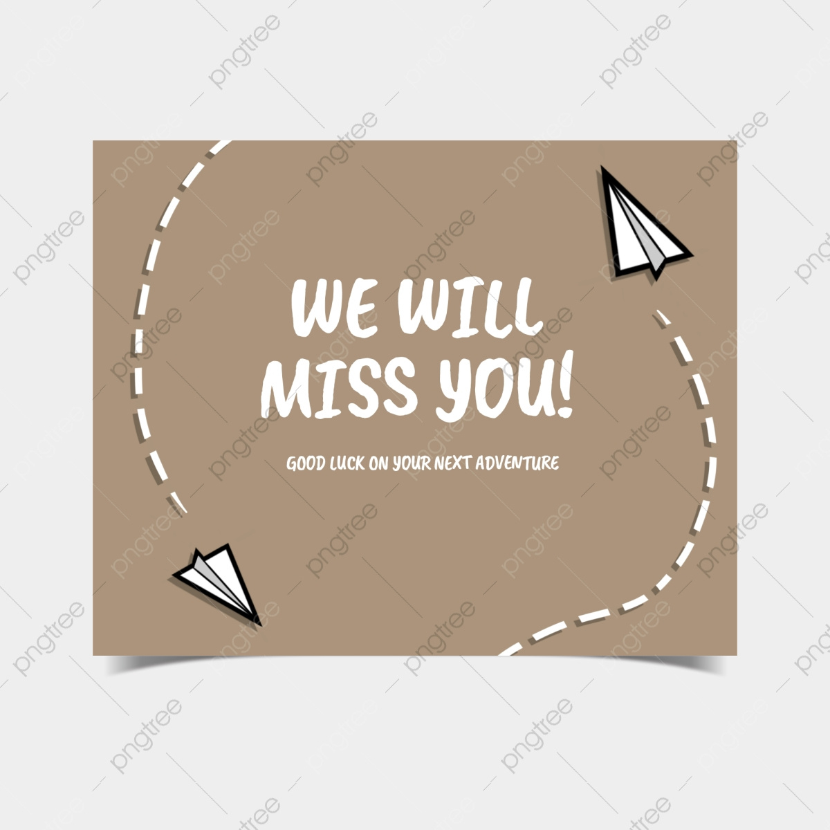 We Will Miss You Farewell Card Template Download On Pngtree intended for We Will Miss You Cards For Coworker Printable Free