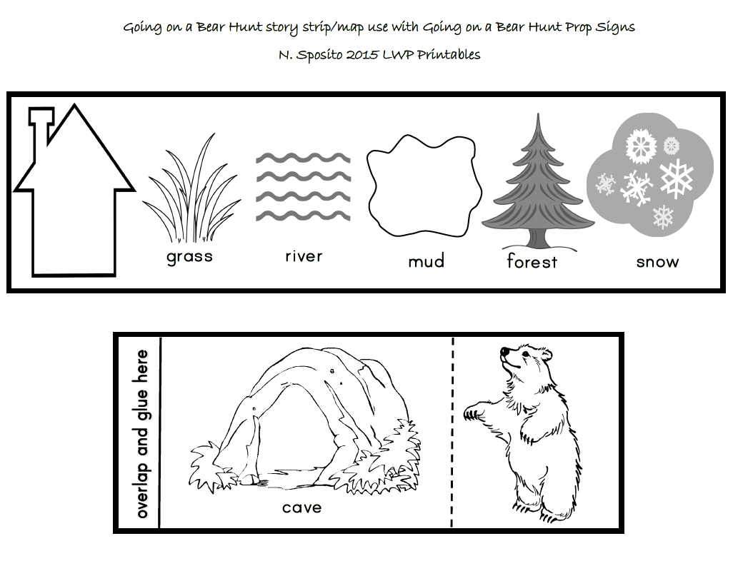 We&amp;#039;Re Going On A Bear Hunt Book, Games And Activities – English within We Re Going On a Bear Hunt Free Printables