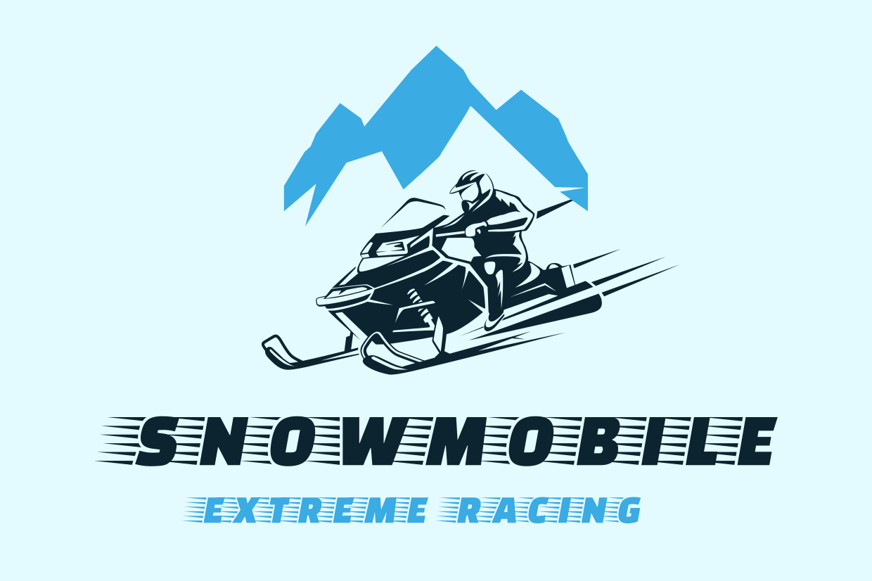 Winter Adventure Snowmobile Extreme Racing Sign Template | Square within Free Snowmobile Templates