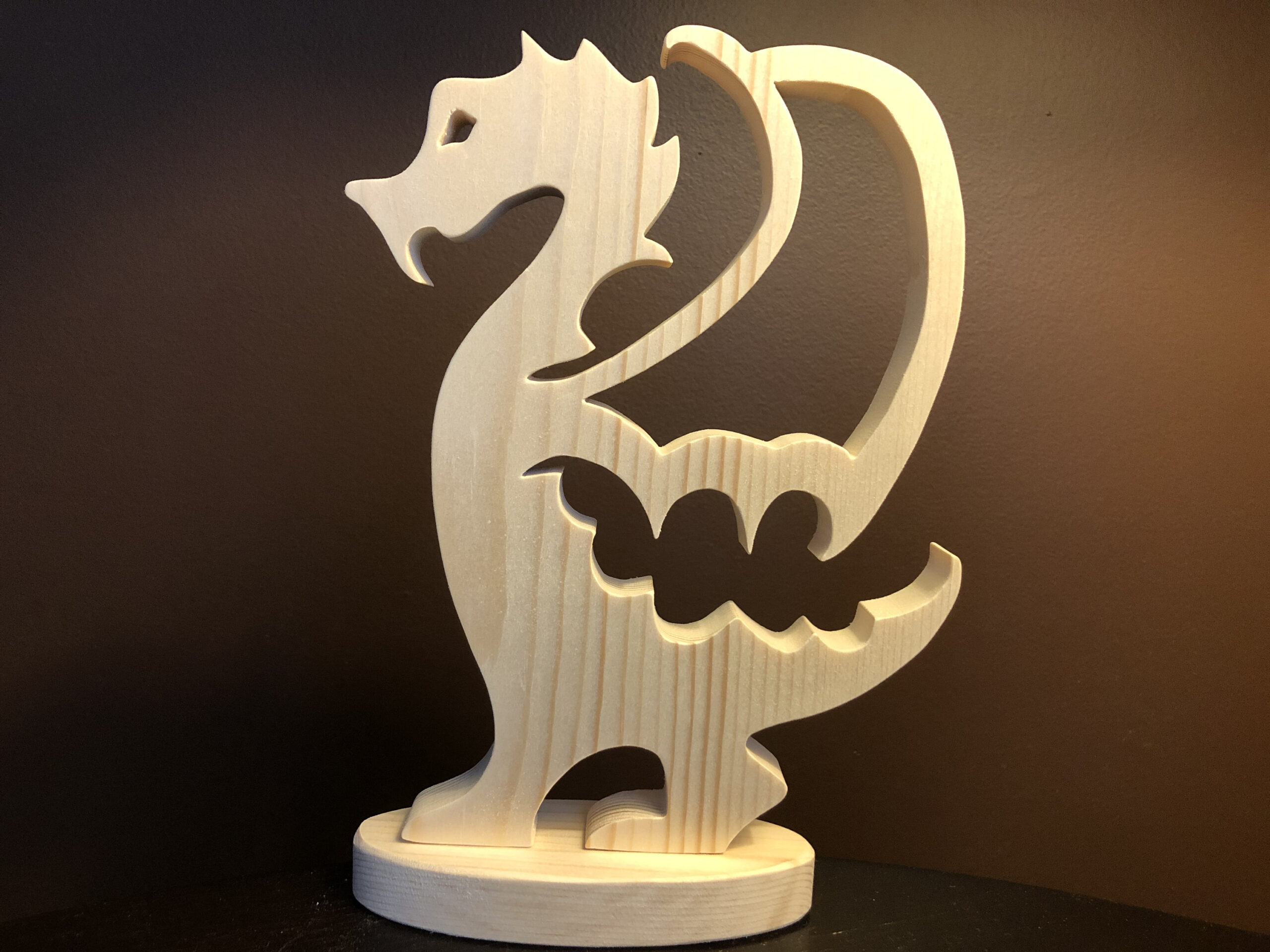 Wood Dragon Scroll Saw Pattern - Etsy Australia with Printable Dragon Scroll Saw Patterns