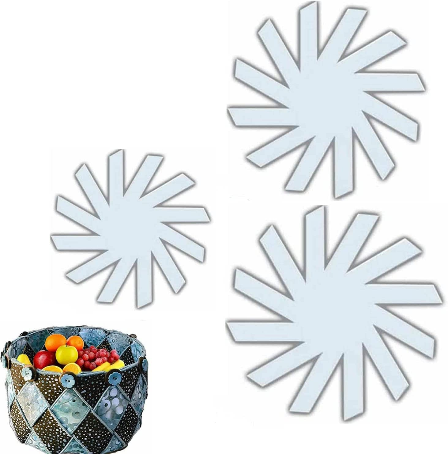 Woven Spiral Storage Basket Pattern Free - Sewing Pattern Library inside Woven Spiral Basket Pattern Free Printable