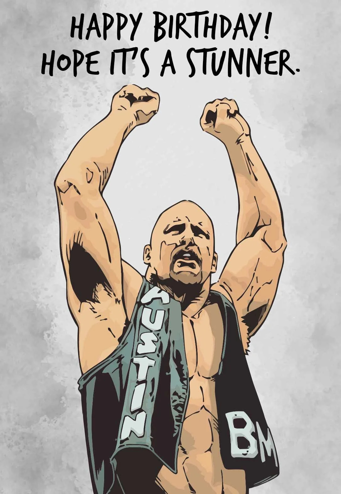 Wrestling Birthday Card — Printbirthday.cards throughout Wrestling Birthday Cards Printable Free
