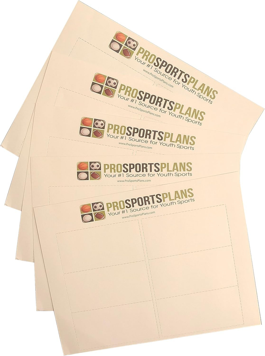 Wristcoach Qb Wrist Coach 5 Pack Play Sheets 30 Inserts With with Free Wrist Coach Template Creator