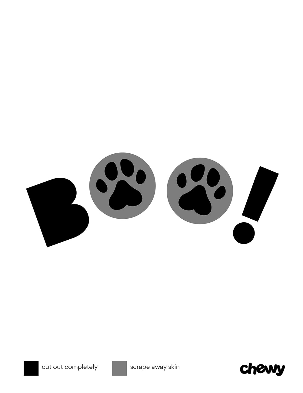 12 Disney Pumpkin Carving Stencils | Chewy for Printable Paw Print Pumpkin Stencil