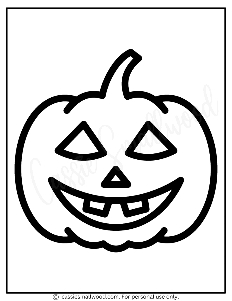 23 Awesome Pumpkin Outlines - Cassie Smallwood regarding Printable Halloween Pumpkin Pictures