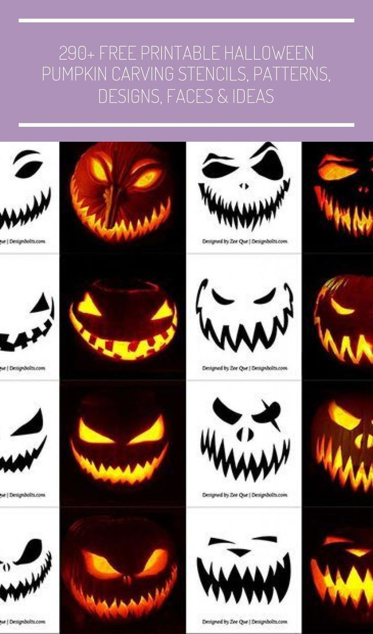 290+ Free Printable Halloween #Pumpkincarvingideastemplatesfree in Printable Halloween Pumpkin Pictures