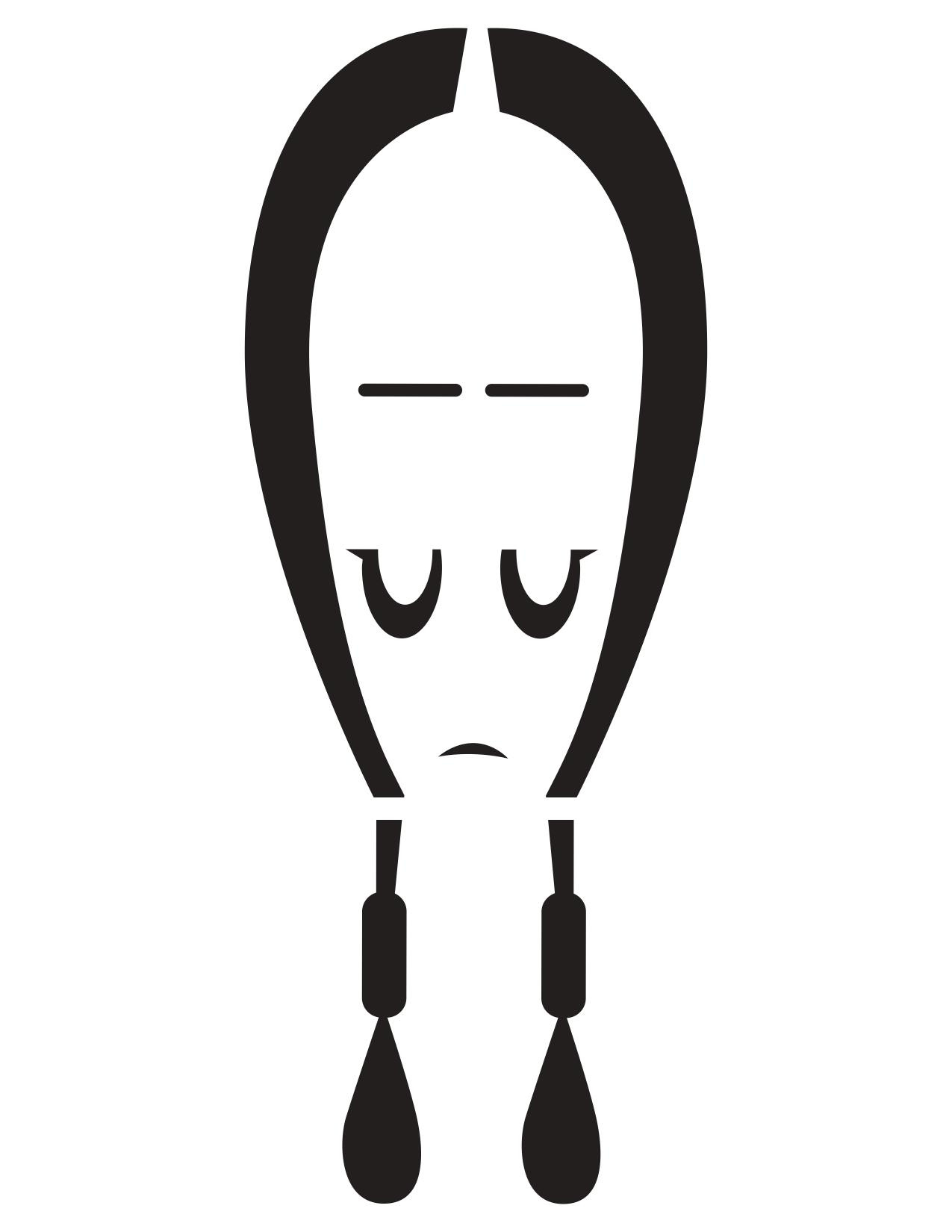 Addams Family - Wednesday (Pumpkin Stencil - Pumpkin Pattern intended for Wednesday Addams Pumpkin Stencil Printable