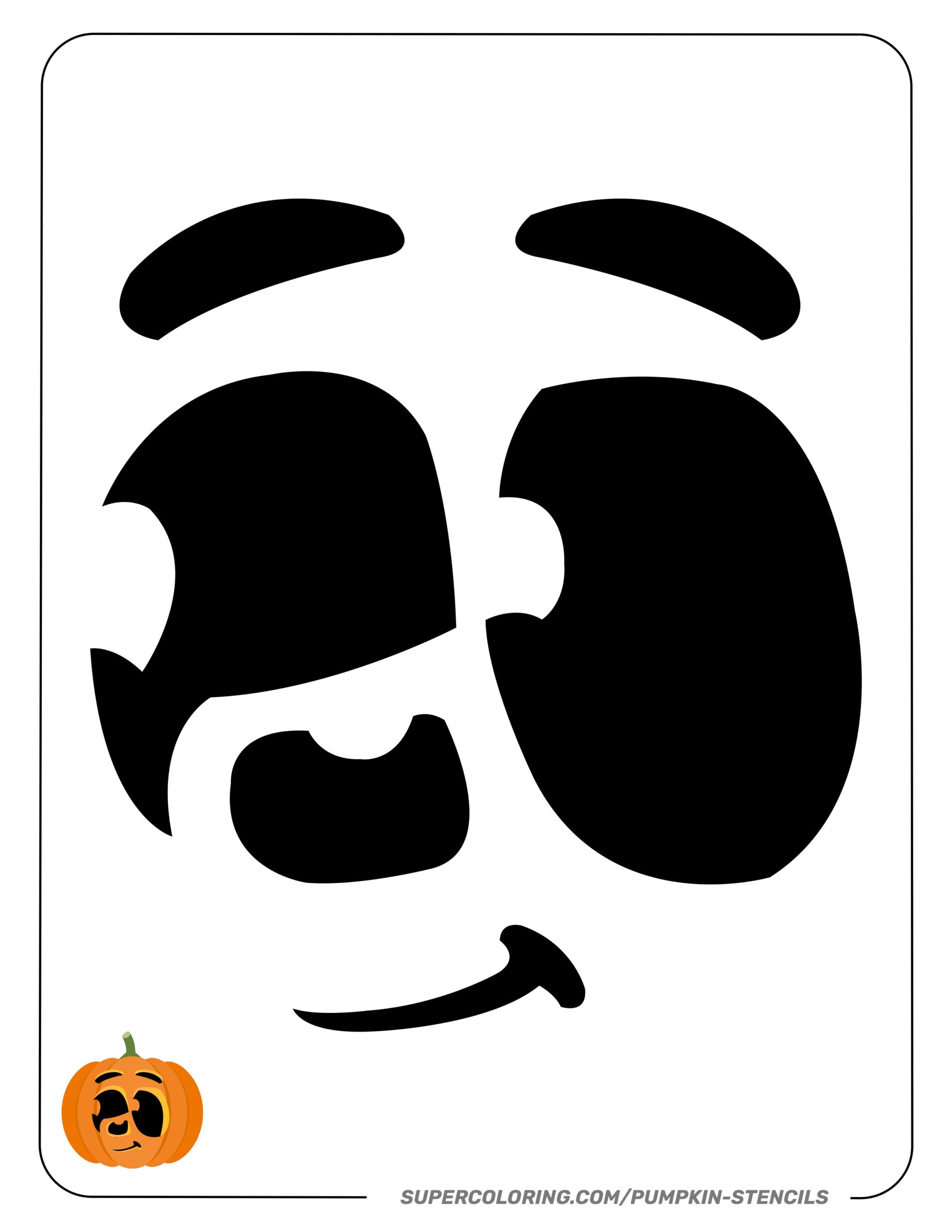 Bluey (Free Pumpkin Stencil - Pumpkin Pattern - Pumpkin Template inside Printable Bluey Pumpkin Stencil