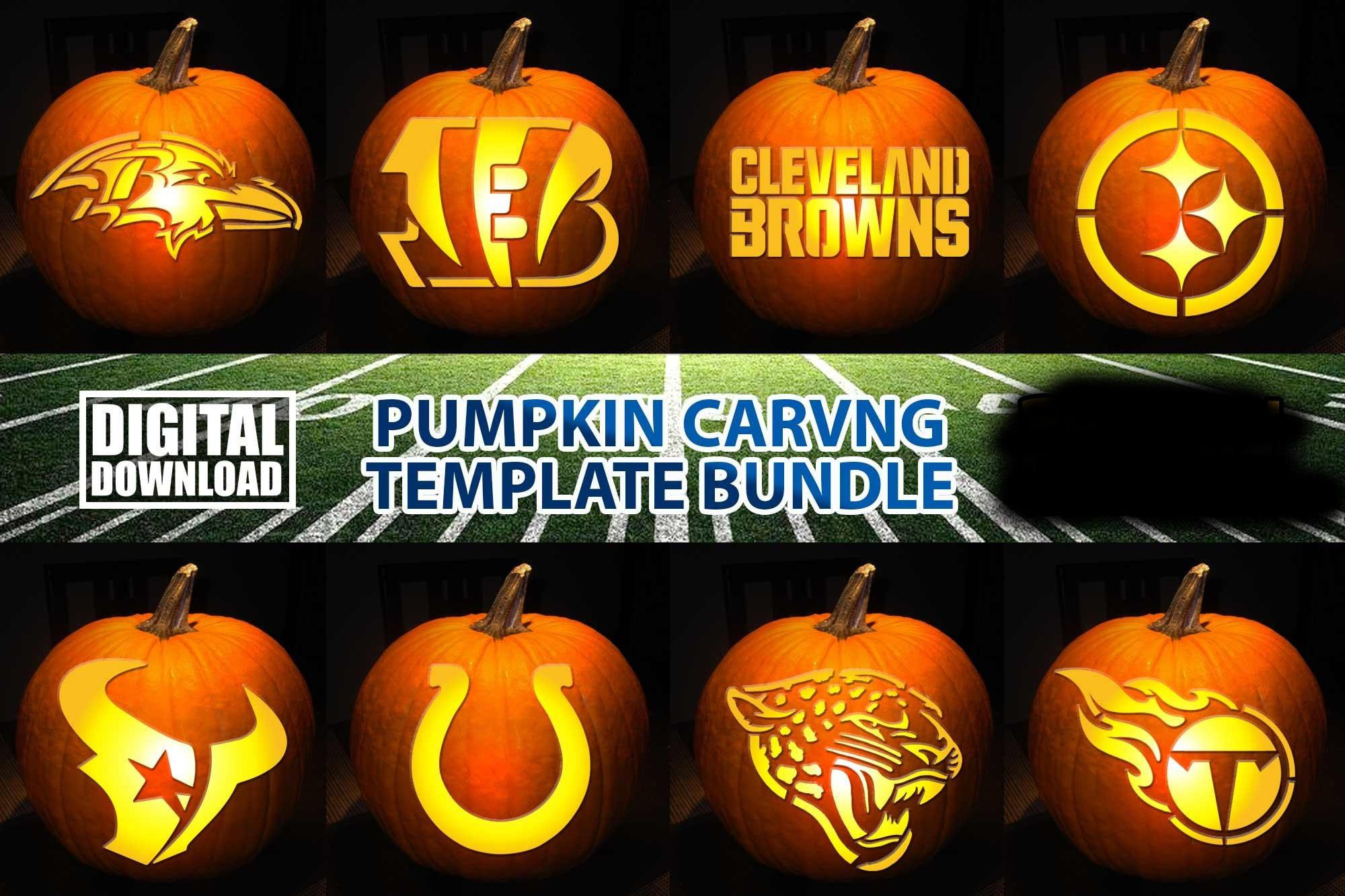 Buffalo Bills Pumpkin Stencil - Etsy for Buffalo Bills Pumpkin Stencil Printable