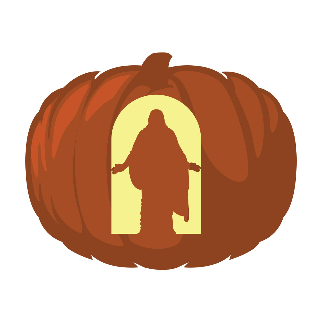 Christus Statue Pumpkin Carving Template - Printable for Printable Christian Pumpkin Carving Templates