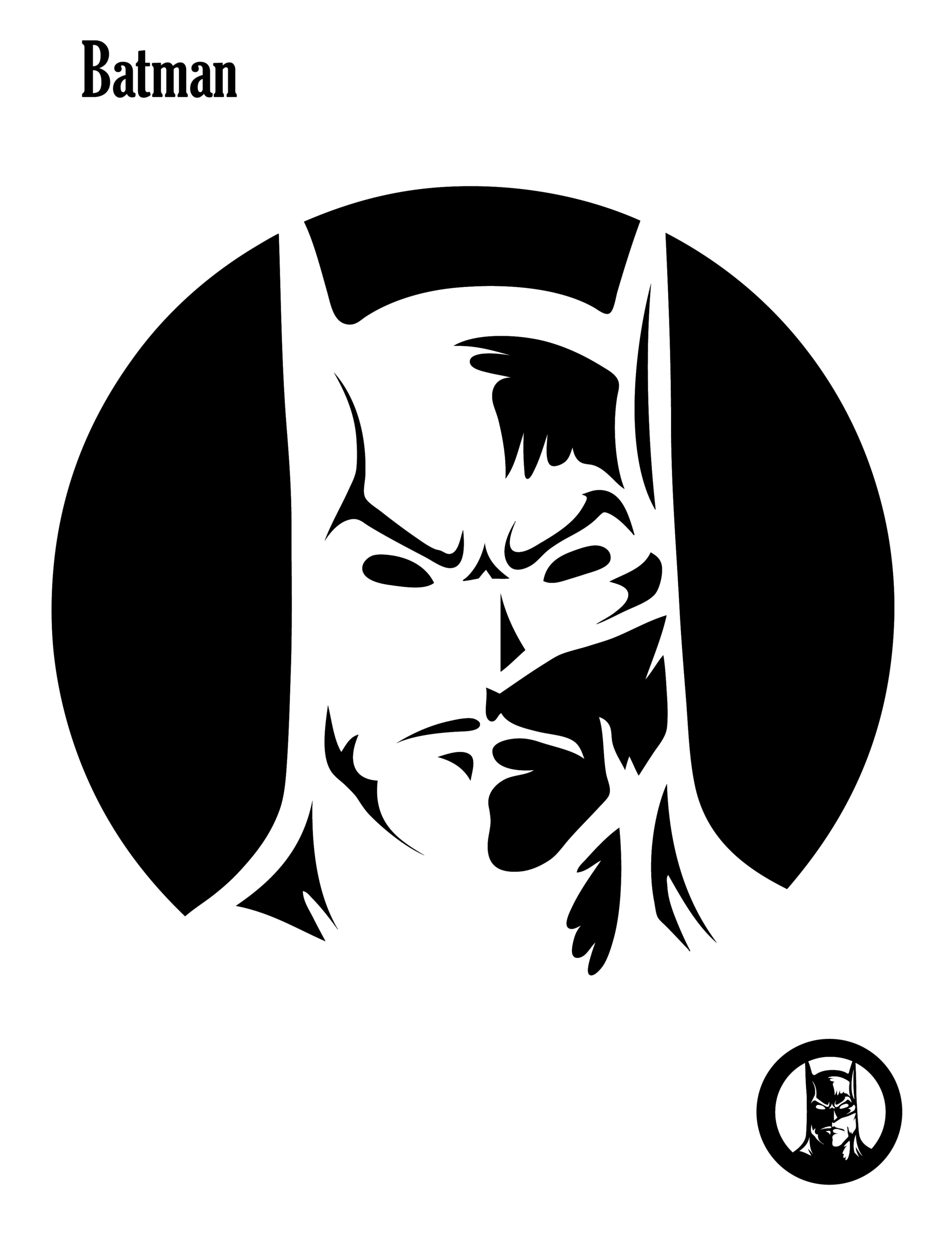 Dc: Batman (Free Pumpkin Stencil - Pumpkin Pattern - Pumpkin with regard to Printable Batman Pumpkin Stencil