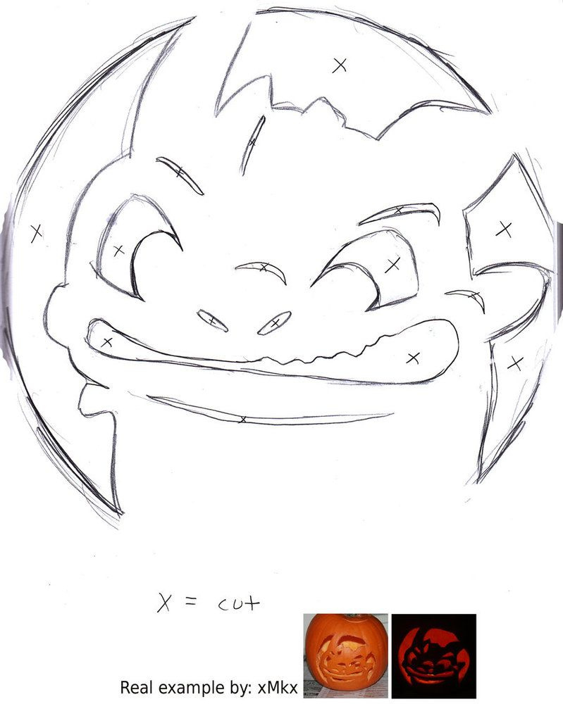 Discover 9 Pumpkin Carving And Horror Movie Pumpkin Carving for Printable Toothless Pumpkin Stencil