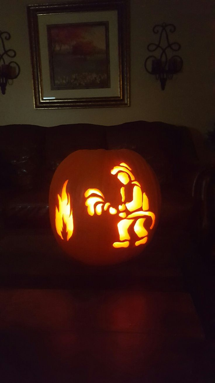 Firefighter Pumpkin with regard to Printable Firefighter Pumpkin Carving Stencils