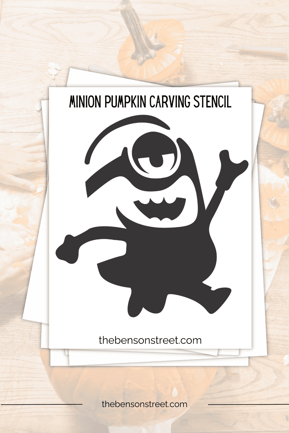 Free Minion Pumpkin Stencil Printable Carving Template - The with regard to Minion Pumpkin Stencil Printable