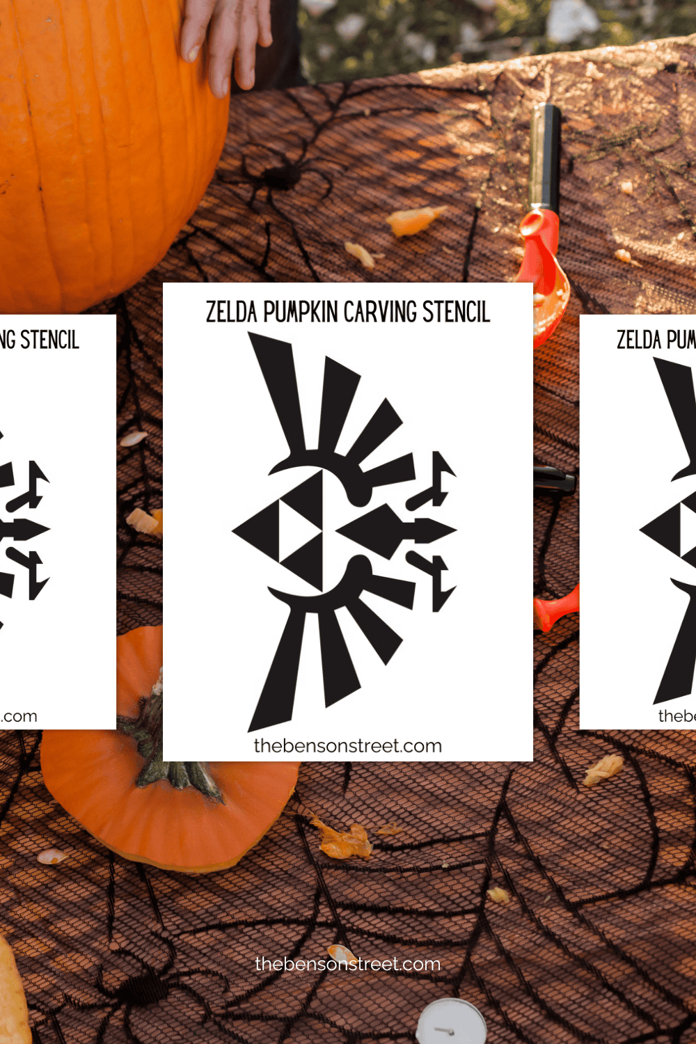 Free Printable Legend Of Zelda Pumpkin Stencil: Hylian Crest - The inside Printable Zelda Pumpkin Stencil