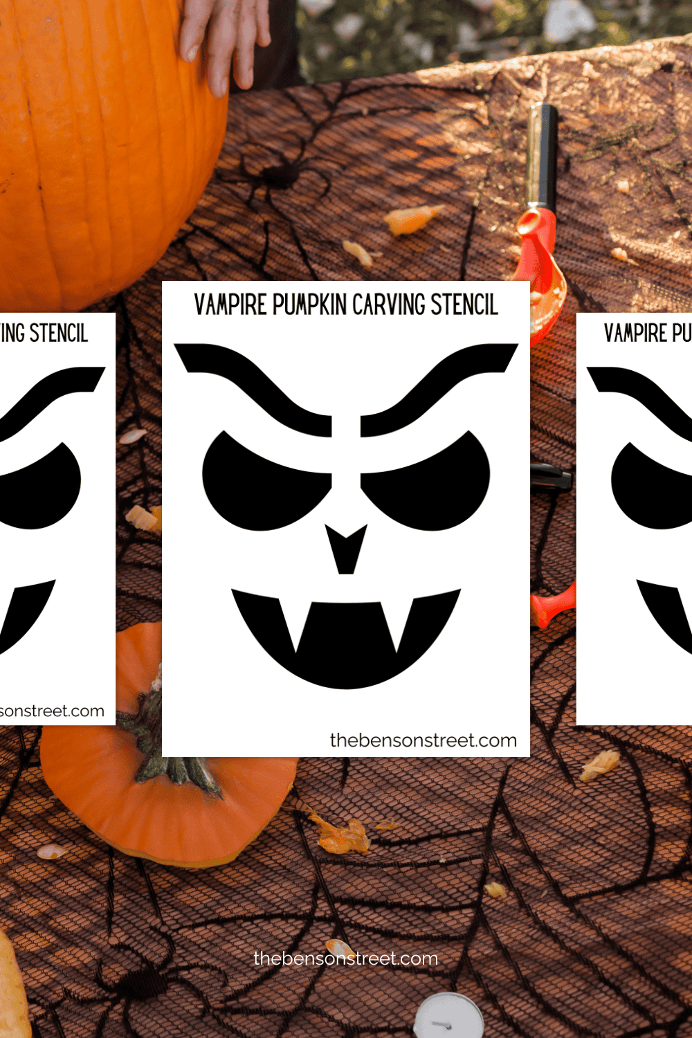 Free Printable Vampire Pumpkin Stencil For Halloween with Vampire Pumpkin Stencils Printable