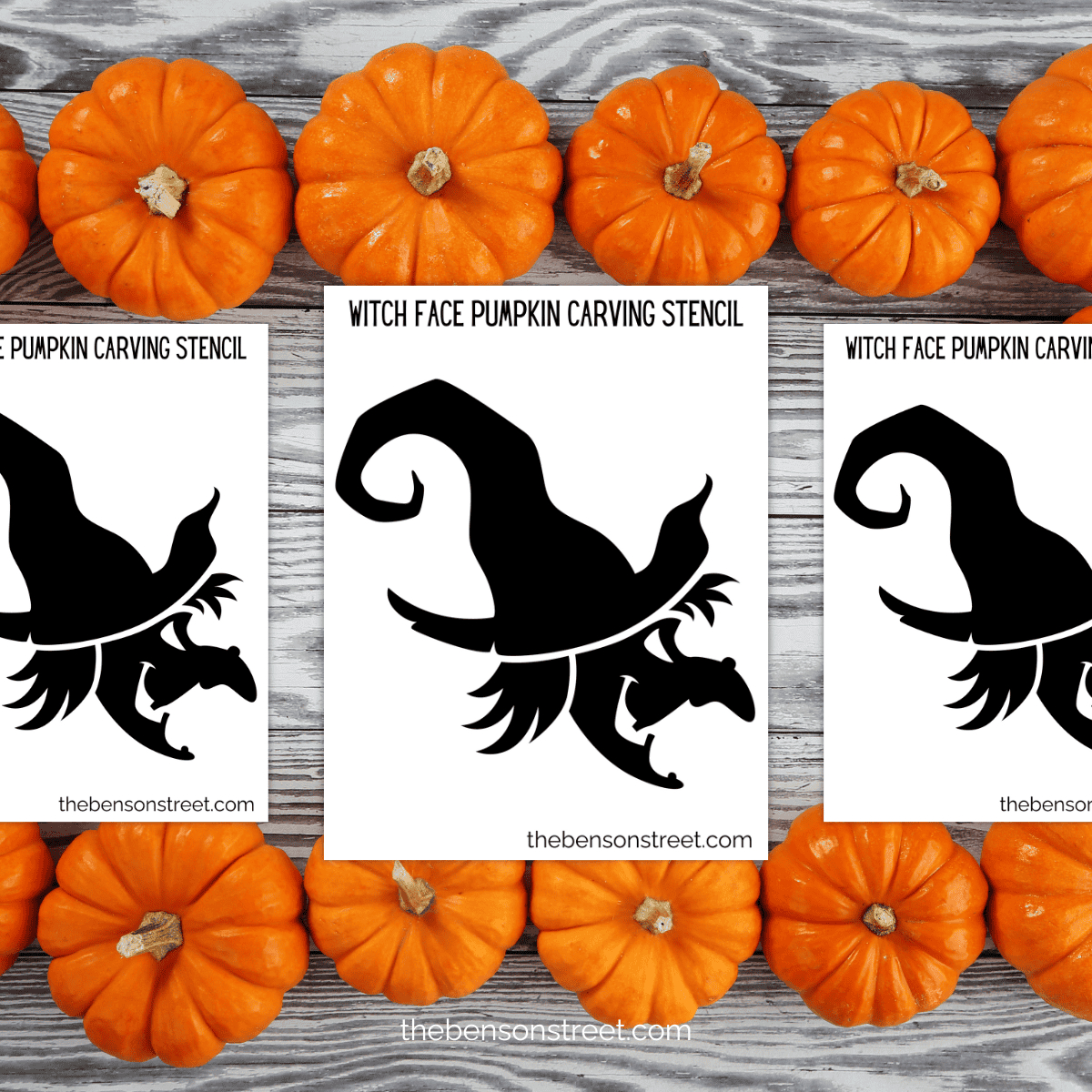 Free Printable Witch Pumpkin Stencil For Halloween Carving - The with Witch Pumpkin Stencils Printable