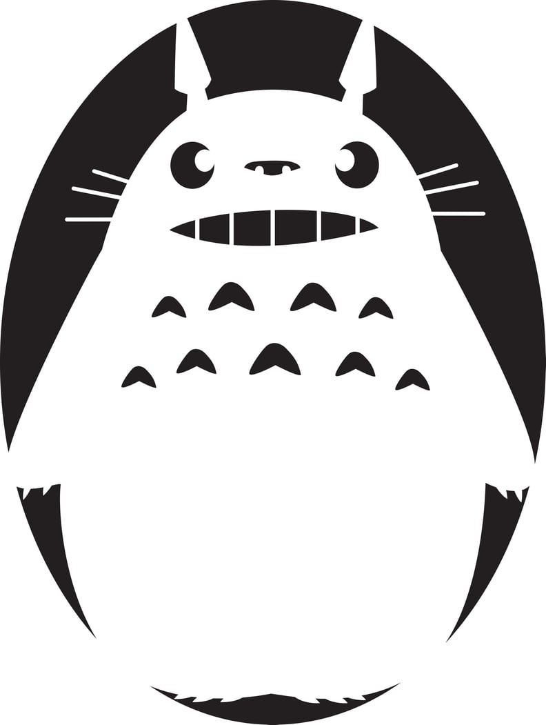 Free Studio Ghibli Pumpkin Templates | Ps Tech inside Printable Studio Ghibli Pumpkin Stencil