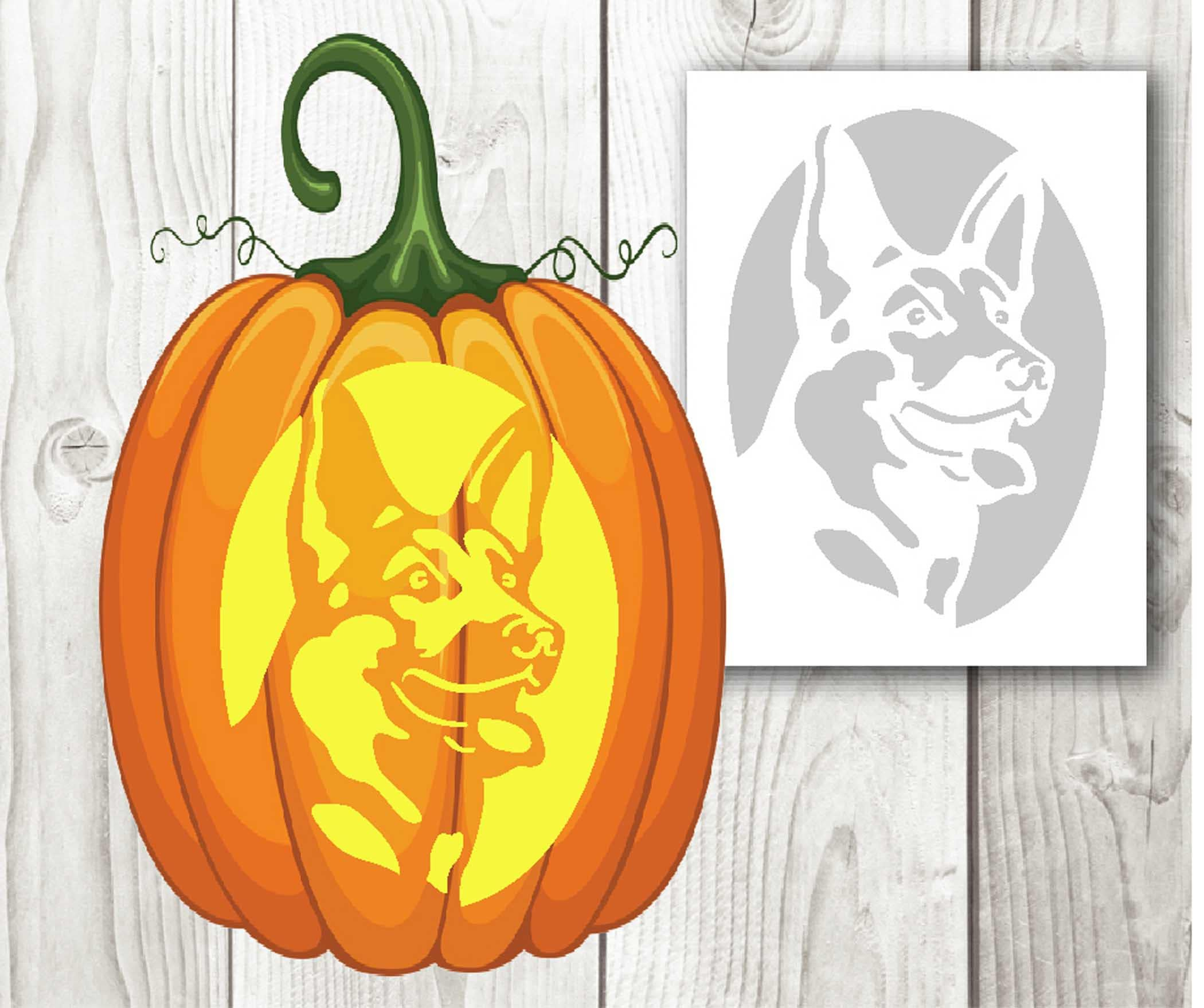German Shephard, Halloween Dogs, Pumpkin Carving, Stencil with regard to Dog Pumpkin Stencils Printable