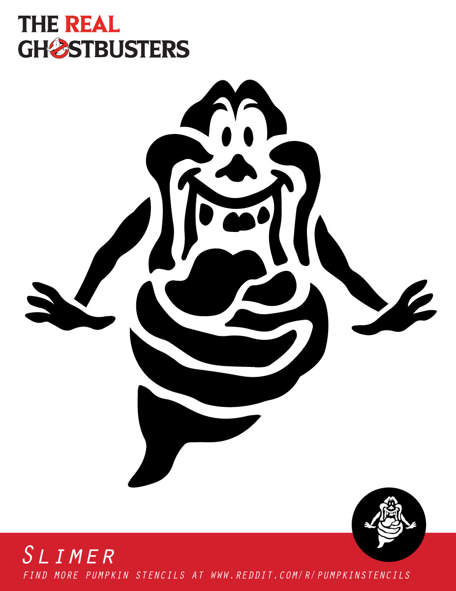 Ghostbusters: Slimer (Free Pumpkin Stencil - Pumpkin Pattern with regard to Printable Ghostbusters Pumpkin Stencil