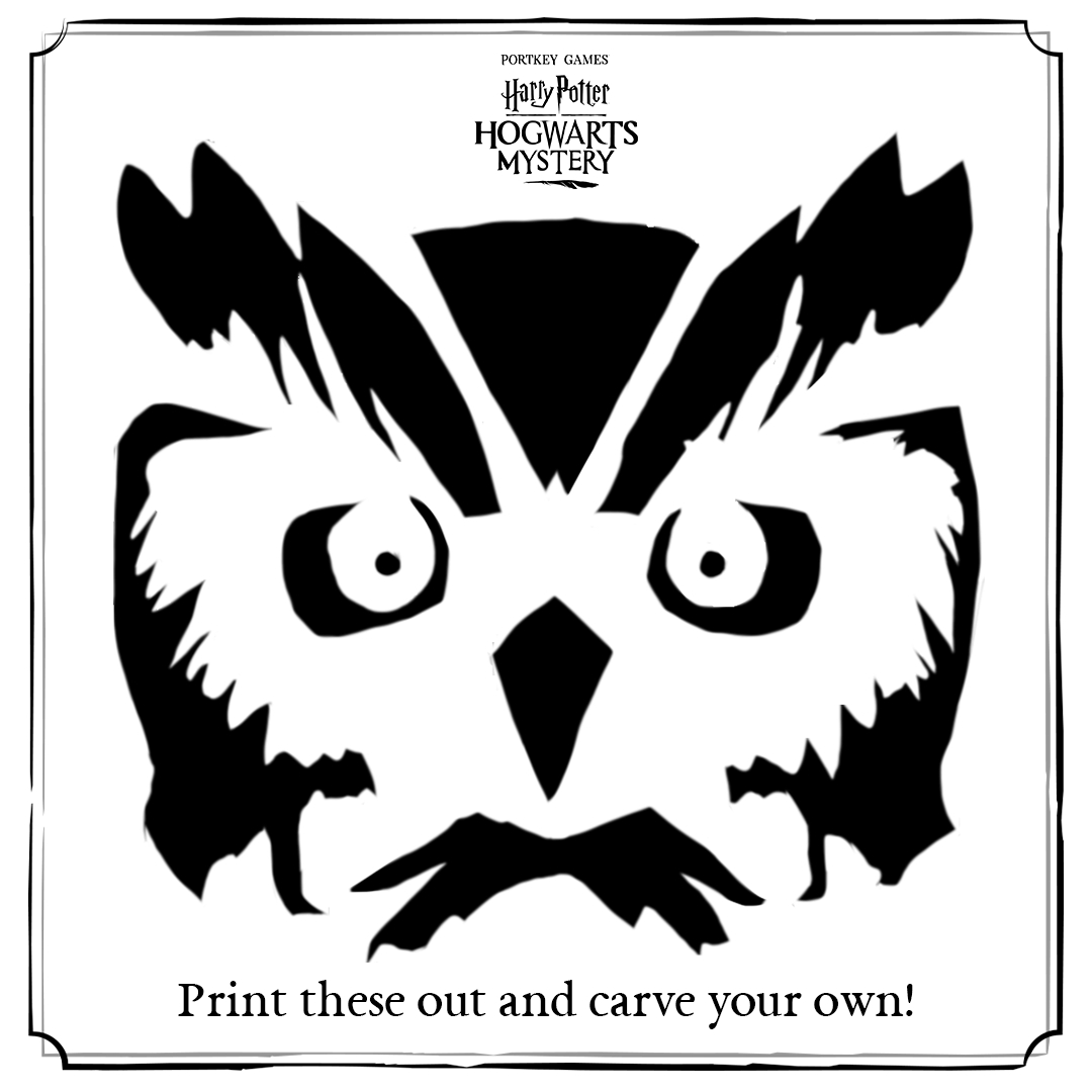 Harry Potter | Your Roundup Of All The Spooky Wizarding World for Free Printable Harry Potter Pumpkin Carving Stencils