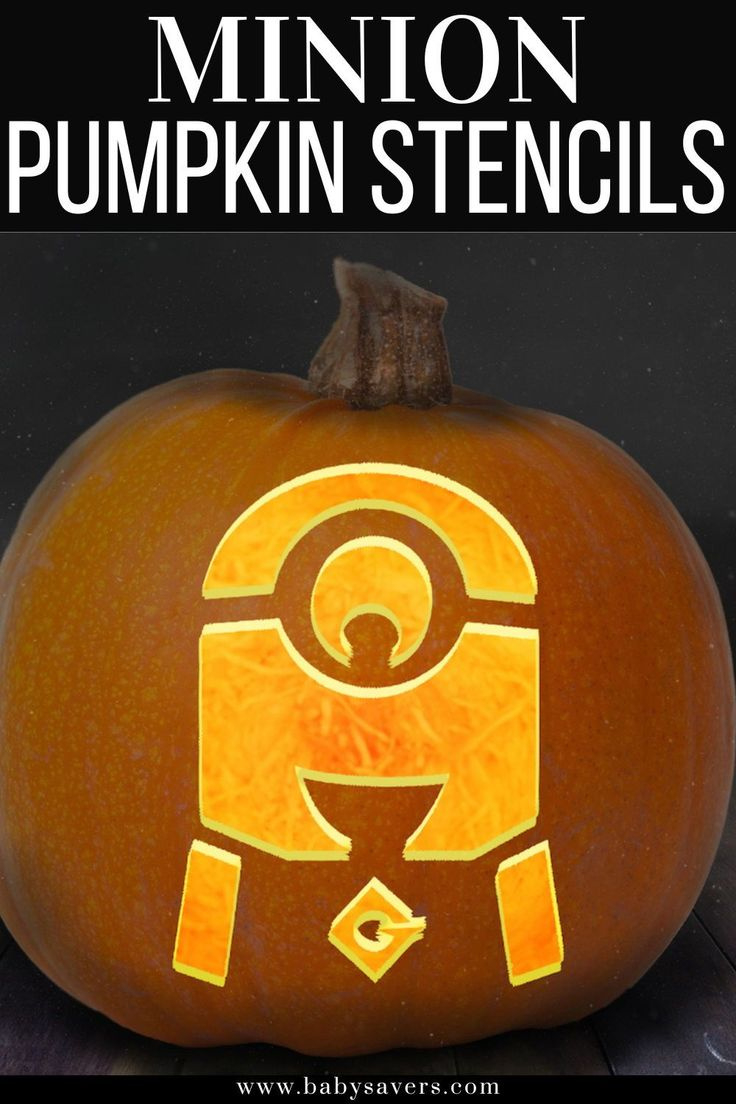 Minion Pumpkin Carving: 21 Free Printable Pumpkin Templates pertaining to Minion Pumpkin Stencil Printable