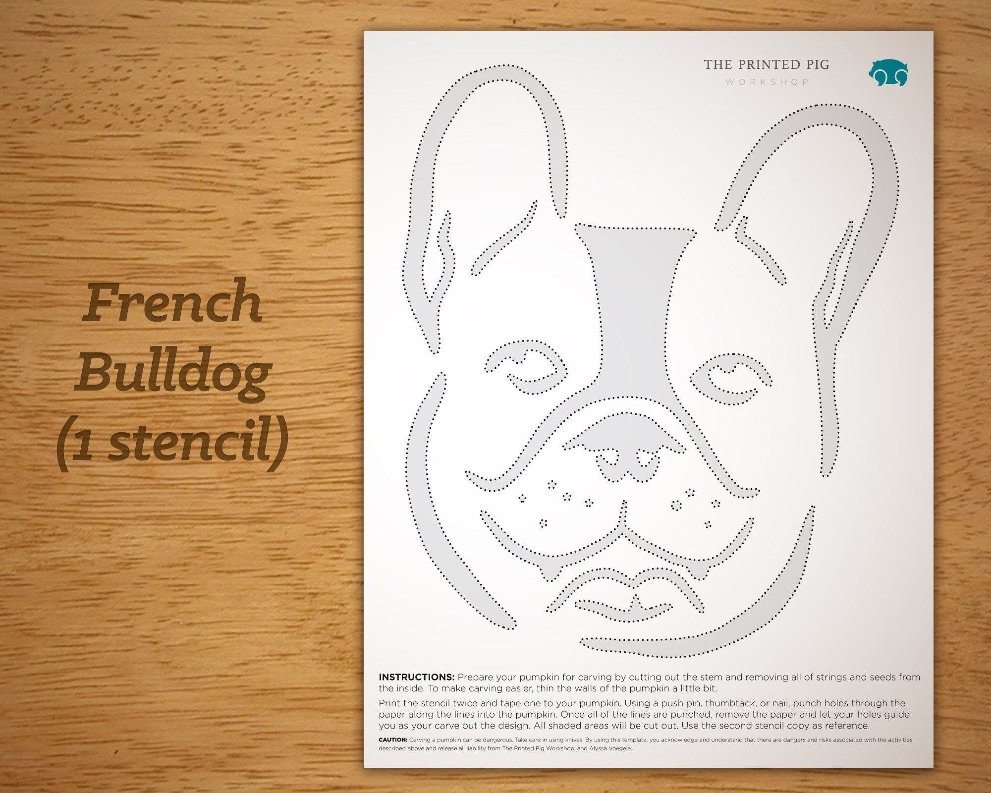 Printable Pumpkin Carving Pattern: French Bulldog, Frenchie with regard to Printable French Bulldog Pumpkin Stencil