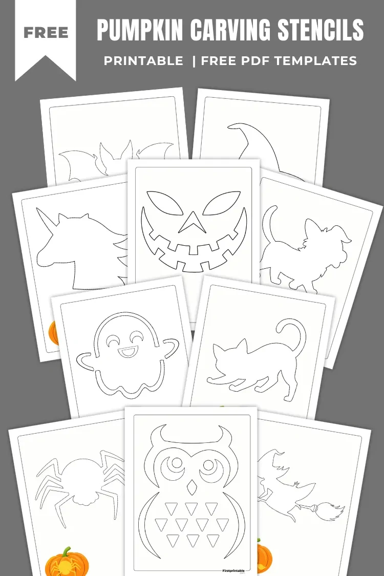 Pumpkin Carving Stencils | 40+ Free Printable Templates with regard to Printable Pumpkin Stencils Pdf