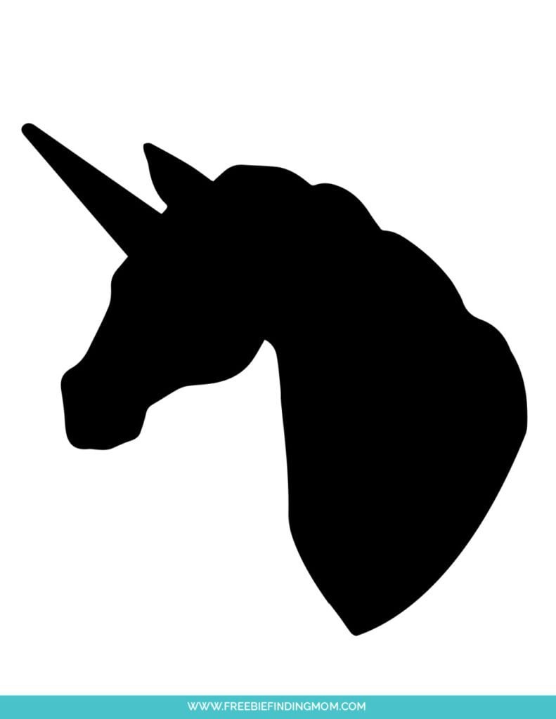 Pumpkin Unicorn Stencil For Carving (Free Printable) throughout Free Printable Unicorn Pumpkin Carving Stencils