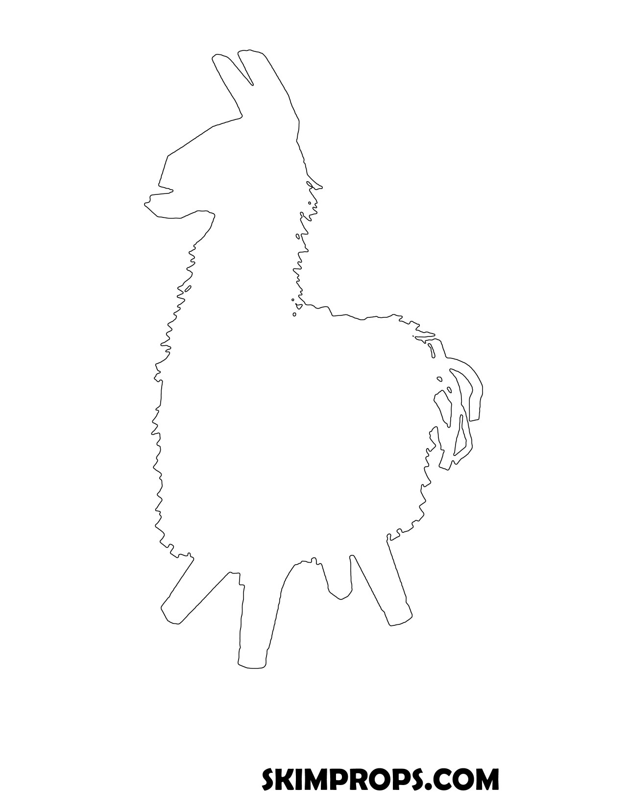 Skimprops — Free Video Game Inspired Halloween Pumpkin pertaining to Fortnite Pumpkin Stencil Printable