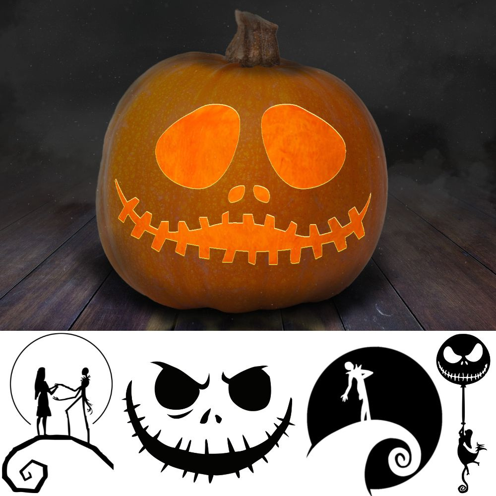 The Best Jack Skellington Pumpkin Carving And Painting Printables within Free Printable Jack Skellington Pumpkin Stencils