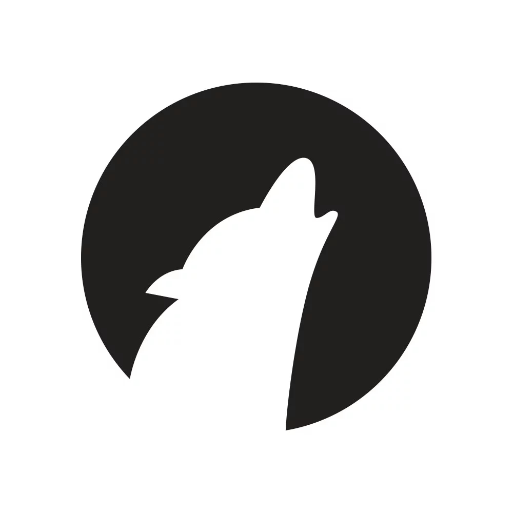 Wolf Howling (Free Pumpkin Stencil - Pumpkin Pattern - Pumpkin in Free Printable Wolf Pumpkin Stencils