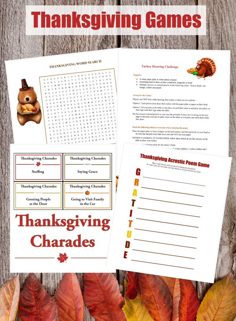 10 Printable Thanksgiving Games For Adults And Kids within Thanksgiving Family Games Printable