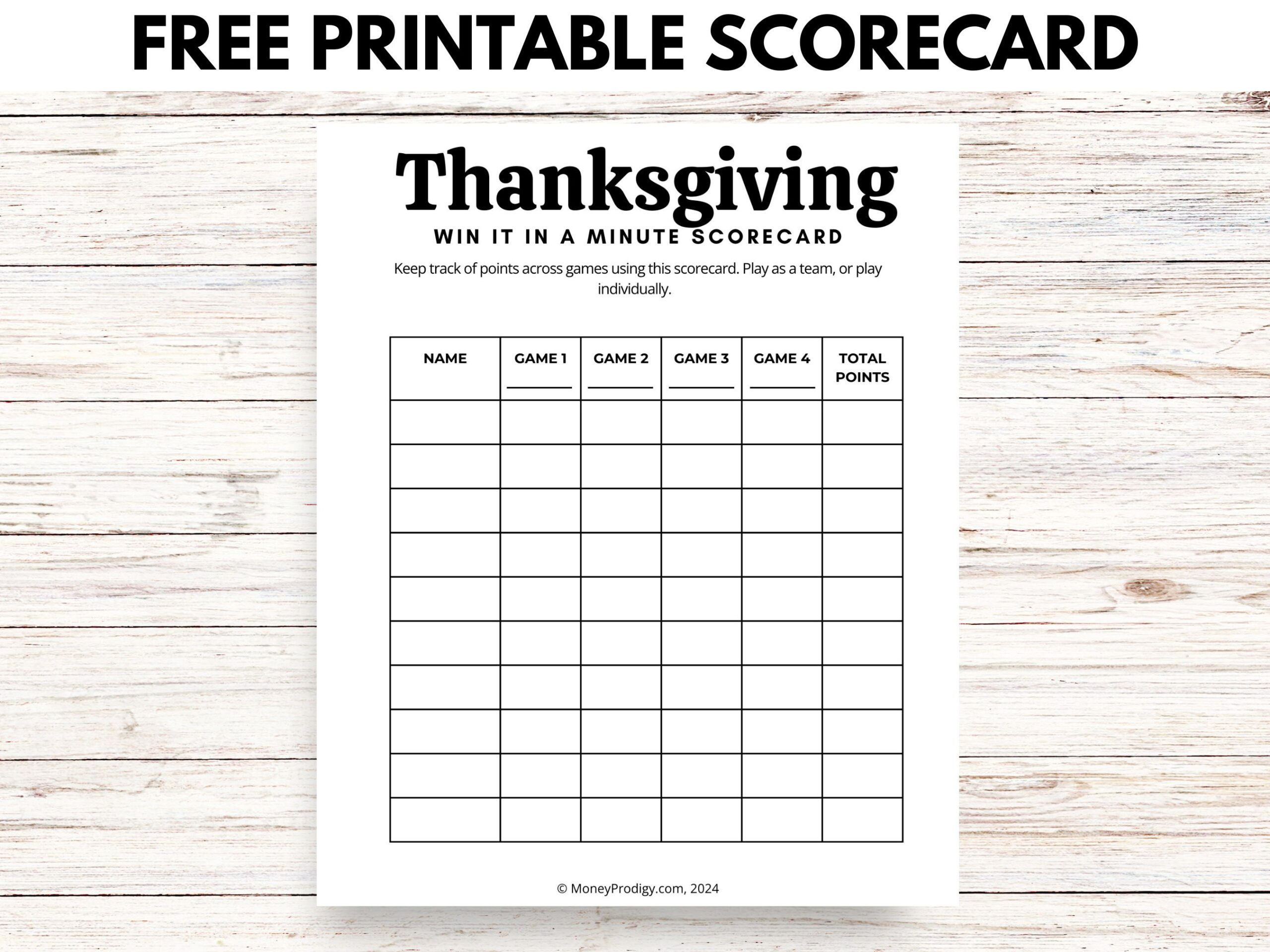 11 Thanksgiving Win It In A Minute Games For Students (Fun & Easy in Thanksgiving Minute to Win It Games Printable