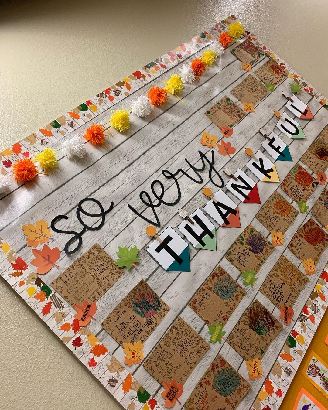 24+ Thanksgiving Bulletin Board Ideas Teachers Will Gobble Right with regard to Thanksgiving Classroom Decorations Printable