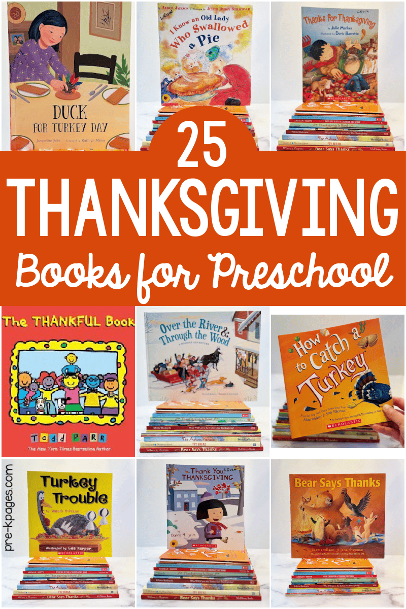 25 Thanksgiving Books For Preschool pertaining to Printable Thanksgiving Books For Preschoolers