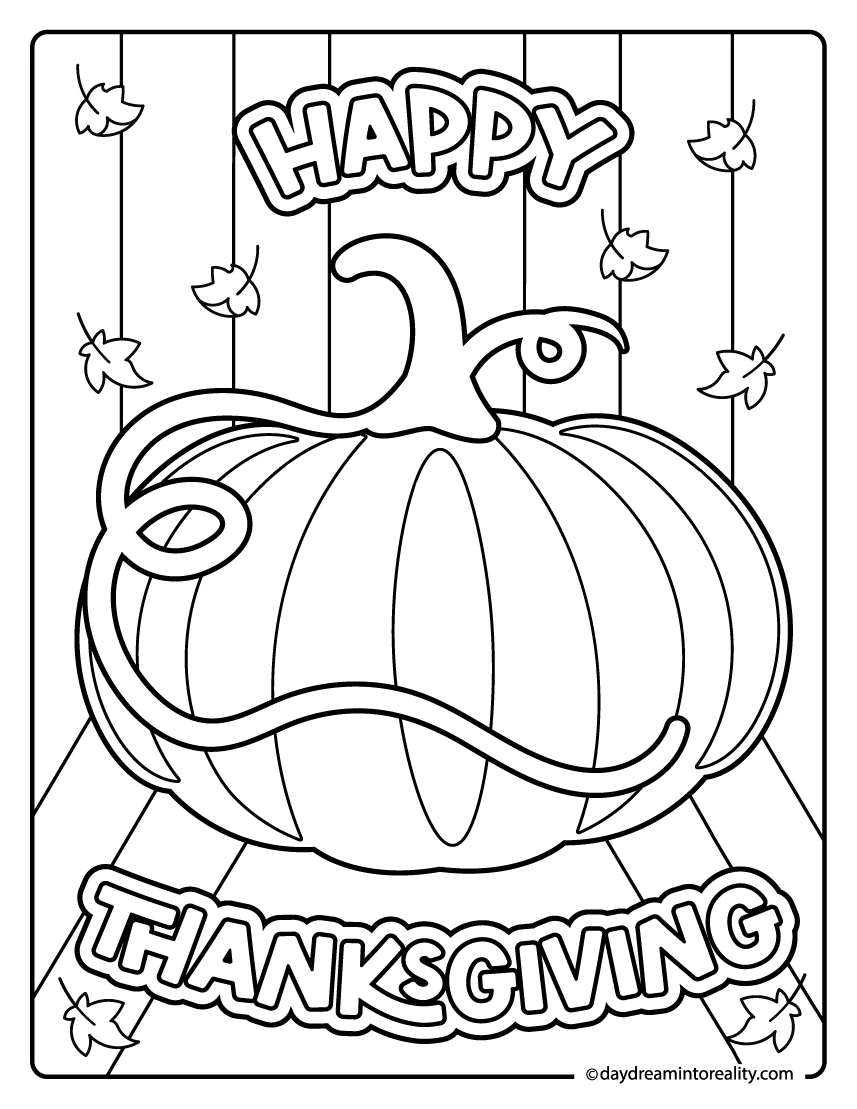 31+ Thanksgiving Coloring Pages | Free Pdf Printables ~ Daydream intended for Thanksgiving 2025 Printable Coloring Pages