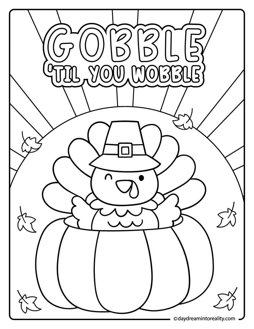 31+ Thanksgiving Coloring Pages | Free Pdf Printables ~ Daydream with Printable Thanksgiving Coloring Pages For Toddlers