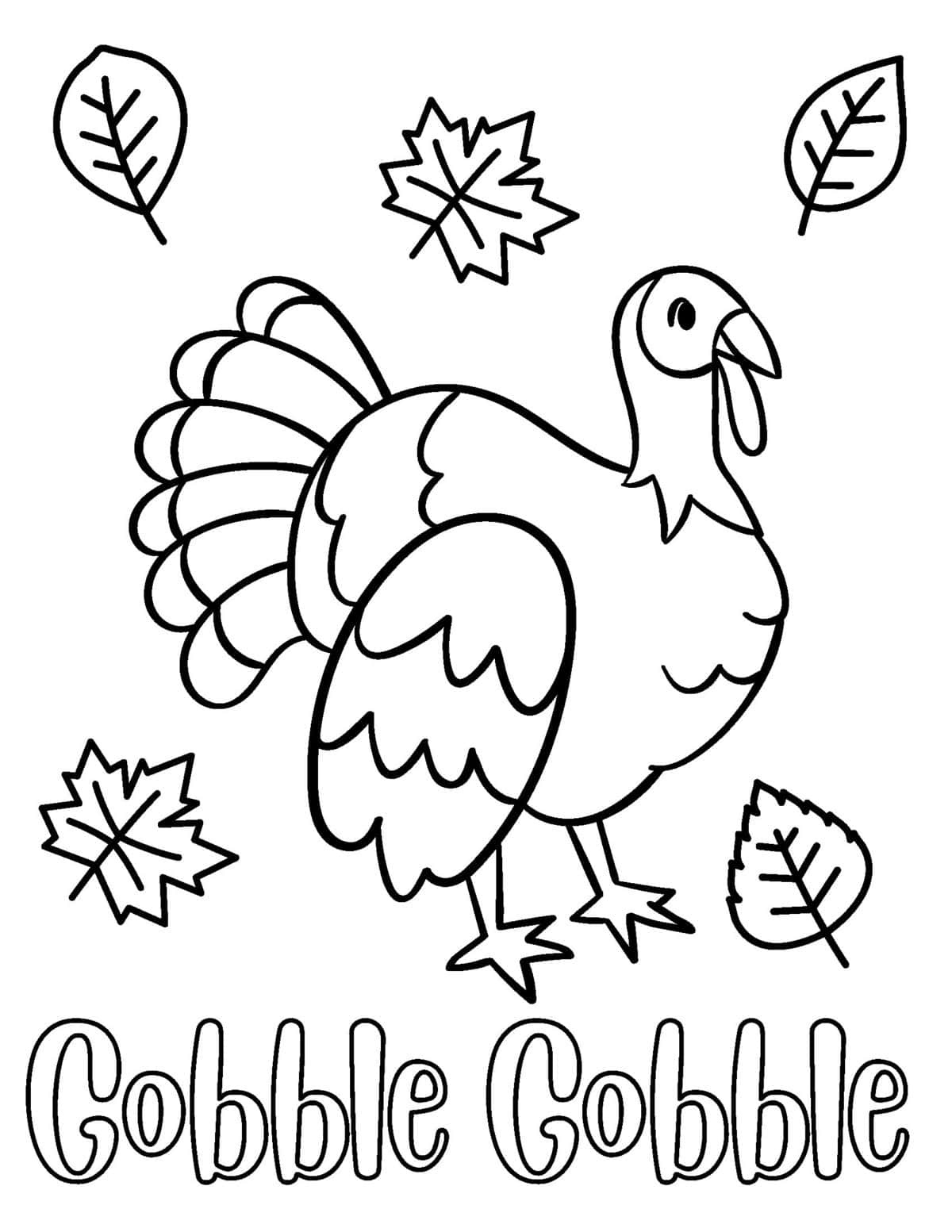 45 Free Thanksgiving Coloring Pages For Kids And Adults - Prudent intended for Printable Free Thanksgiving Coloring Pages