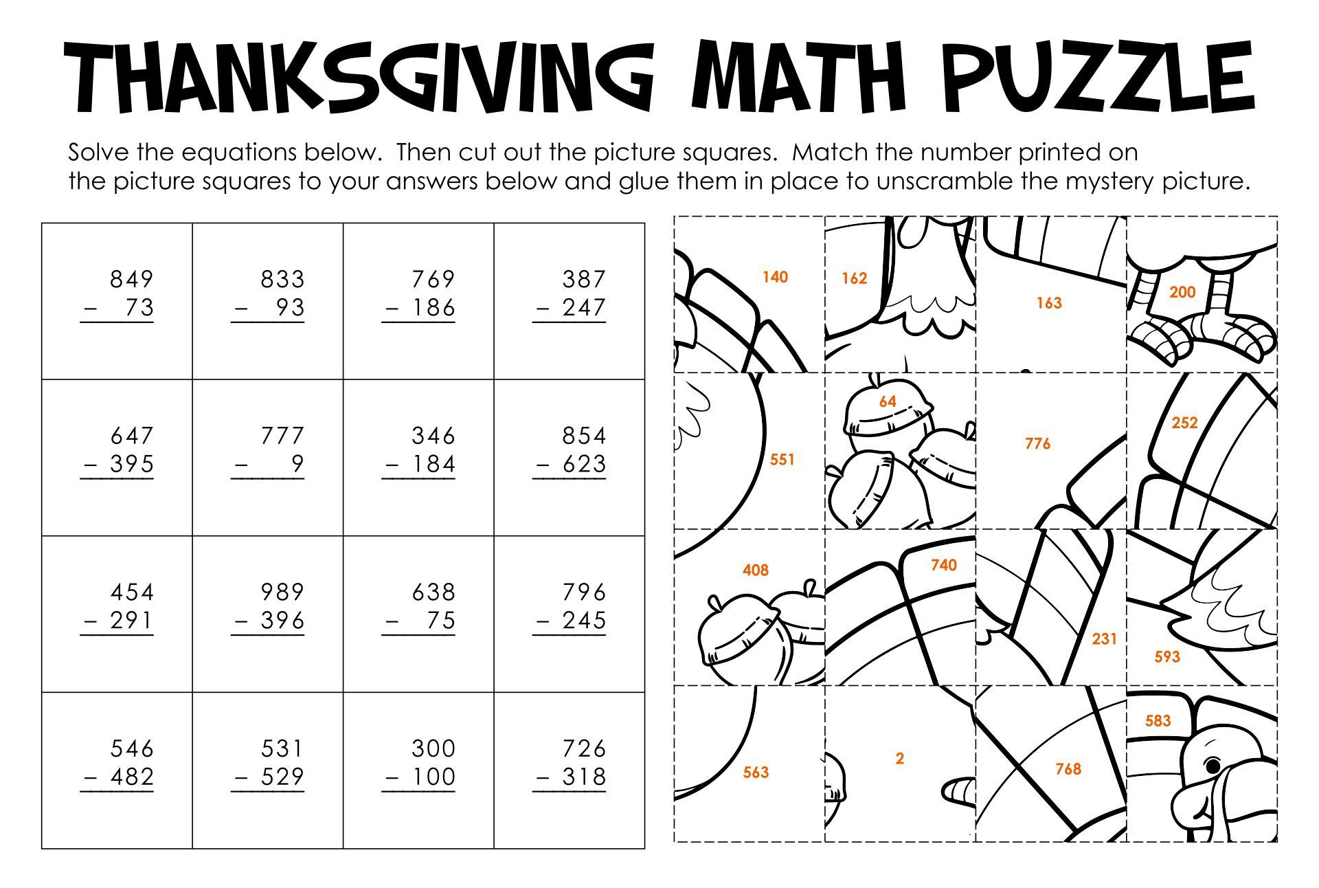 4Th Grade Math Worksheets For Thanksgiving - 15 Free Pdf pertaining to Thanksgiving Worksheets For 4th Graders