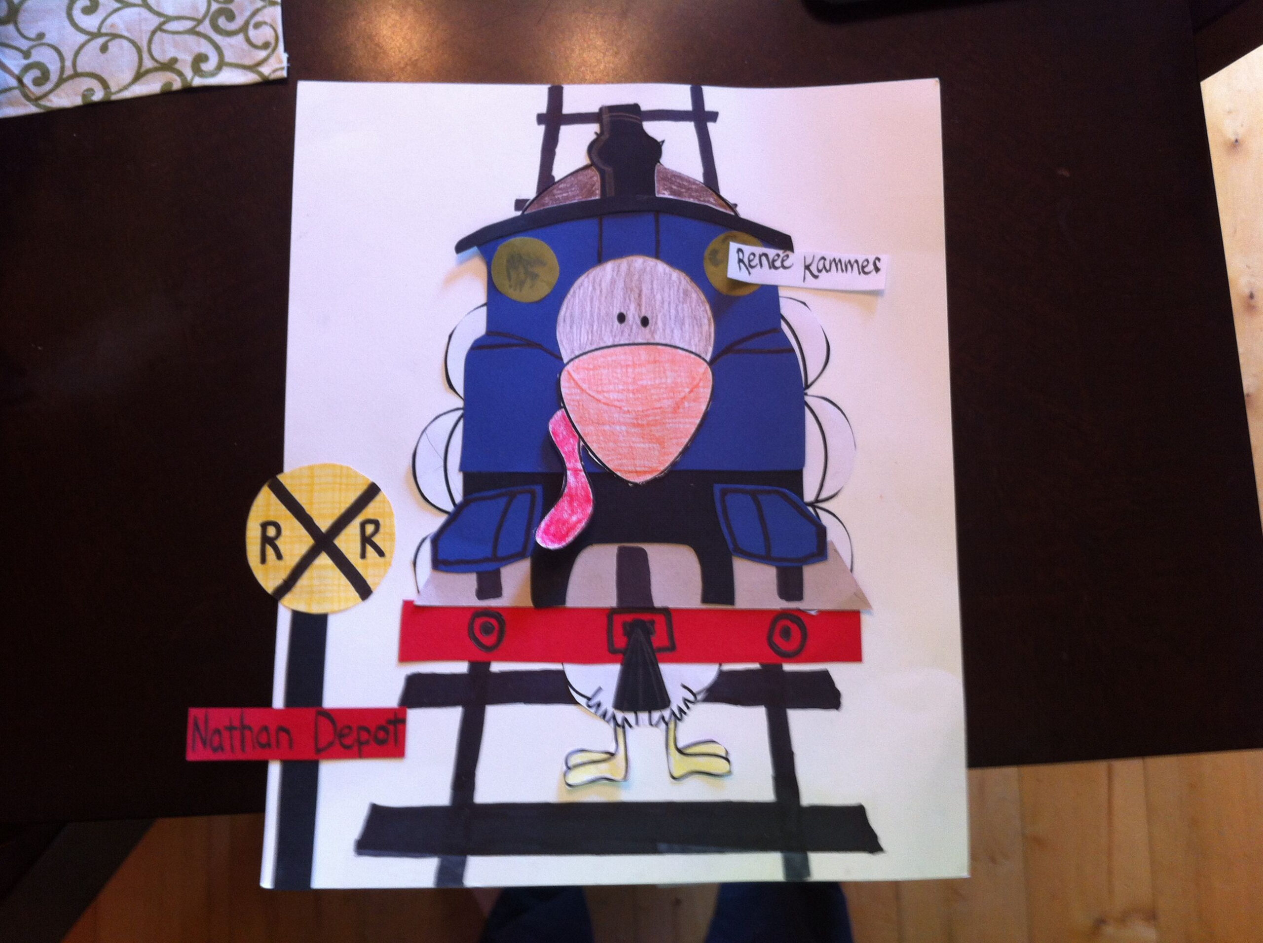 8 Jaryn- Crafts &amp;amp; Game Ideas | Turkey Disguise, Turkey Disguise within Turkey In Disguise Train